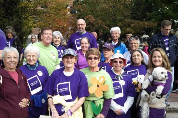 Walk to End Alzheimer’s, right here in Newton