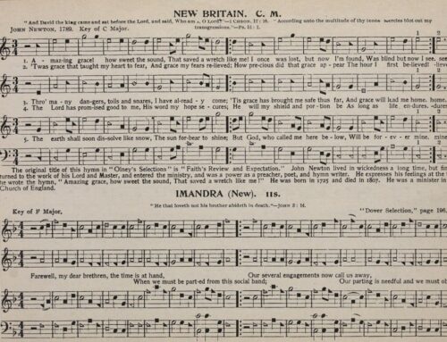 What is shape note singing and what’s it doing in Newton?