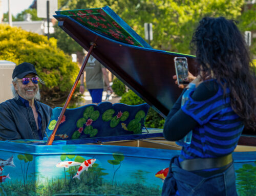 Play it Forward: Newton’s Artful Pianos make music for all