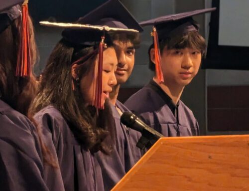 The Lion’s Share: Newton South graduation focuses on the success of showing up