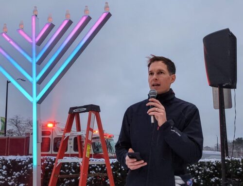 In wake of Australia tragedy, Chanukah starts in Newton with a message of hope and light