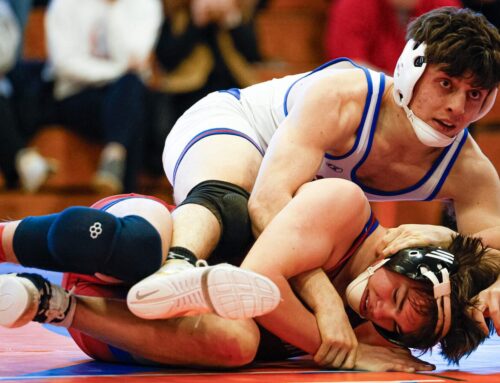 Newton South wrestling star Nick Genin continues to dominate weight class