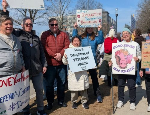 Union Church group adds voice to Burlington ICE detention center protests