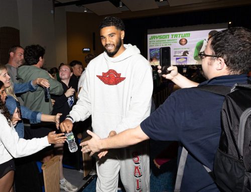 Jayson Tatum dazzles young fans at Newton Community Stage