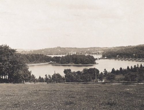 Not Just Nonantum: Boston College once filled in a reservoir to make room for campus growth